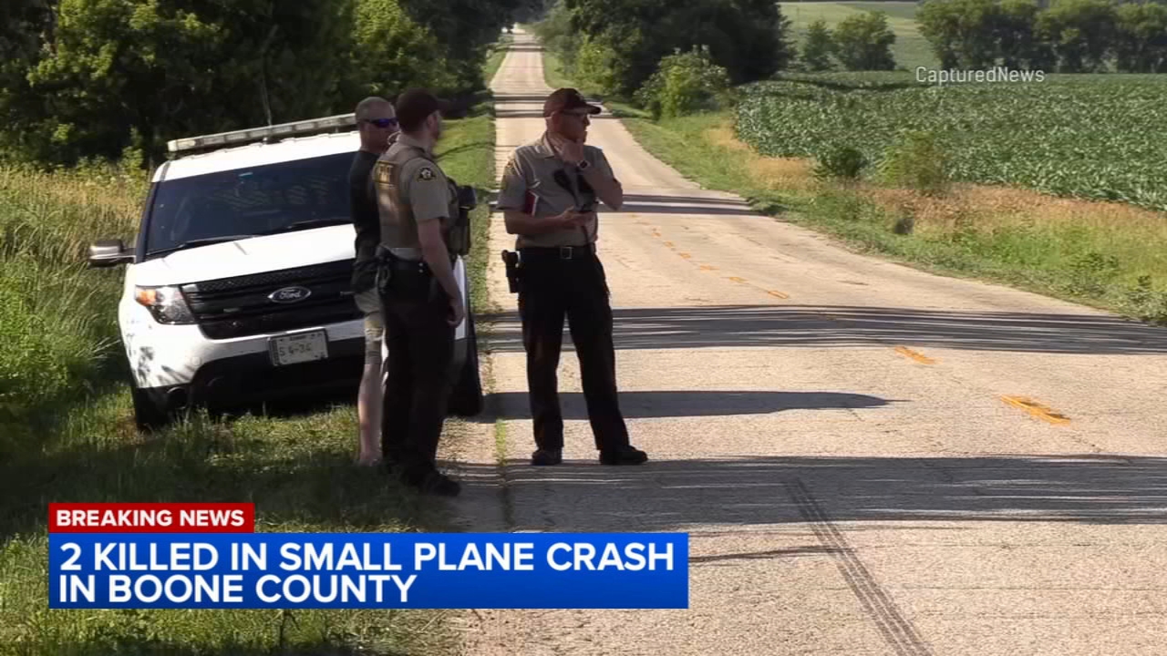 2 killed in plane crash in northern Illinois: sheriff