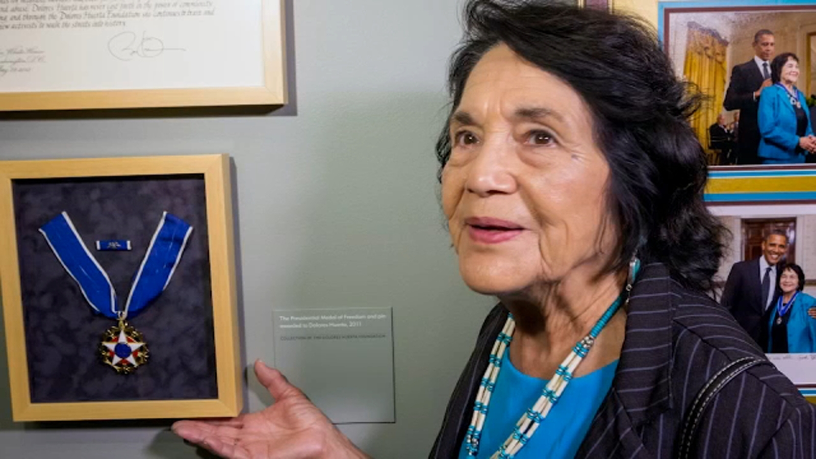 Groundbreaking ceremony for Dolores Huerta Park in northwest Fresno