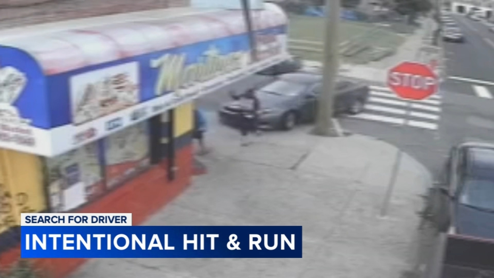 Philadelphia police search for driver who ran down woman outside storm ...