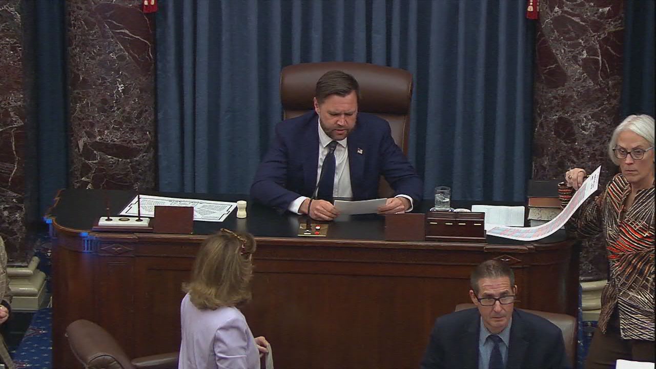 Senate passes Trump's 'Big Beautiful Bill'
