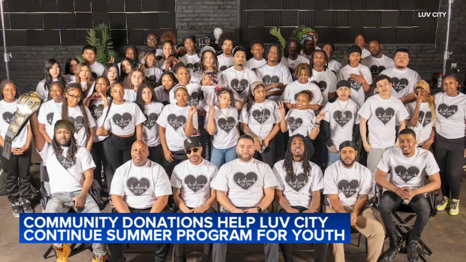 Augusta Love Rutledge Community donations help Luv City continue youth programs - ABC7 Chicago