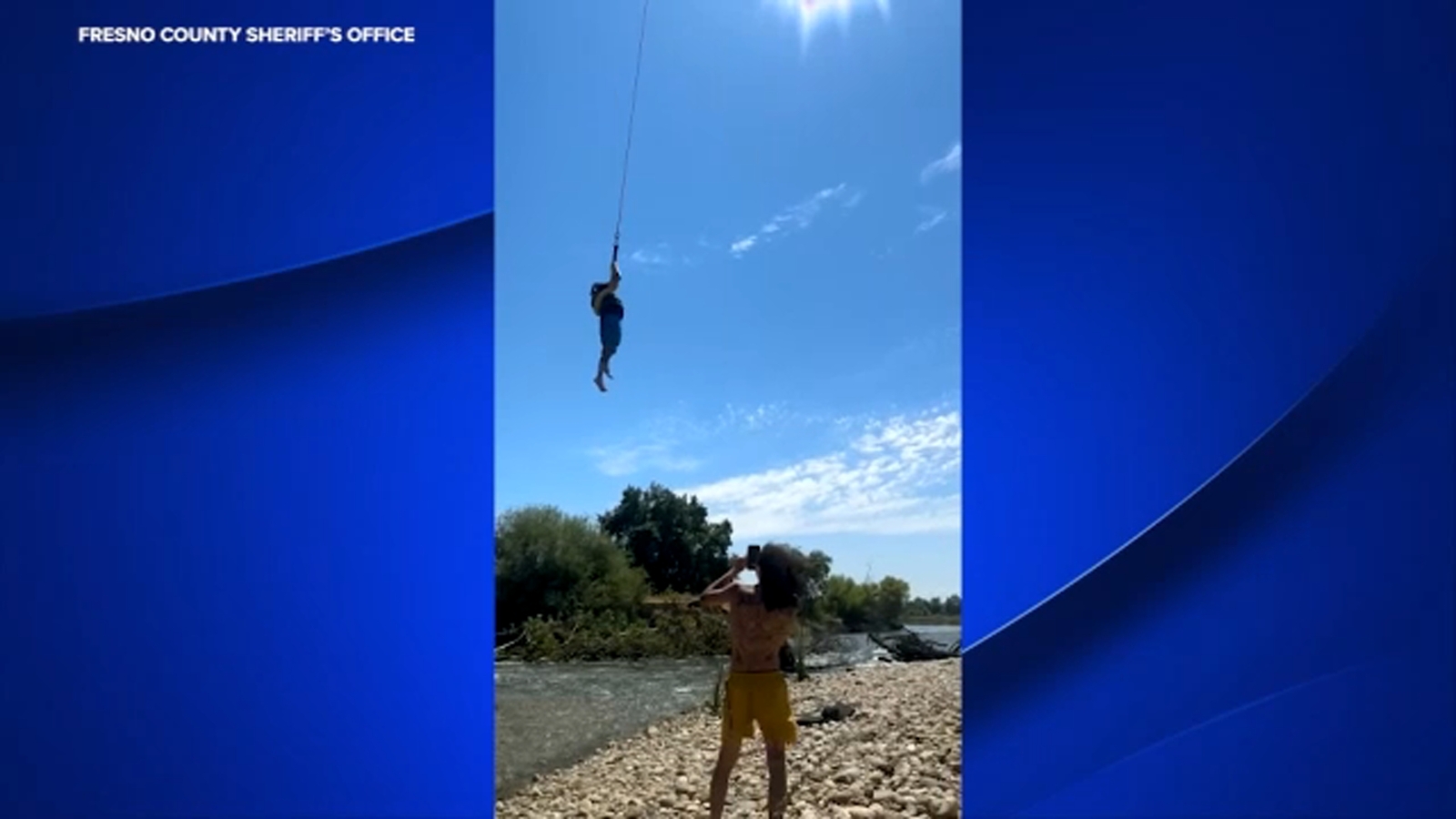 4 men rescued from Kings River in Fresno County, deputies say