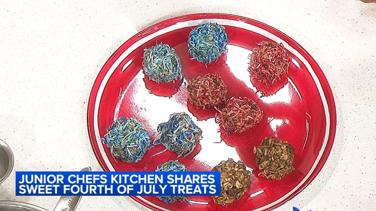Kids cook up fun no-bake treats for Fourth of July