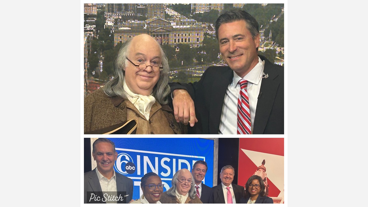 A visit from Founding Father - Ben Franklin!