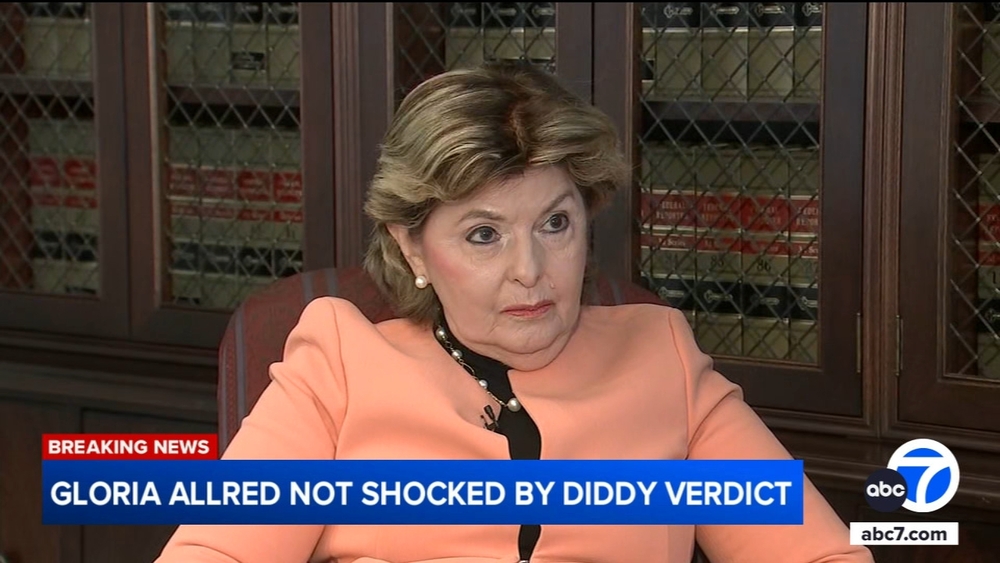 Gloria Allred not shocked by Sean 'Diddy' Combs verdict
