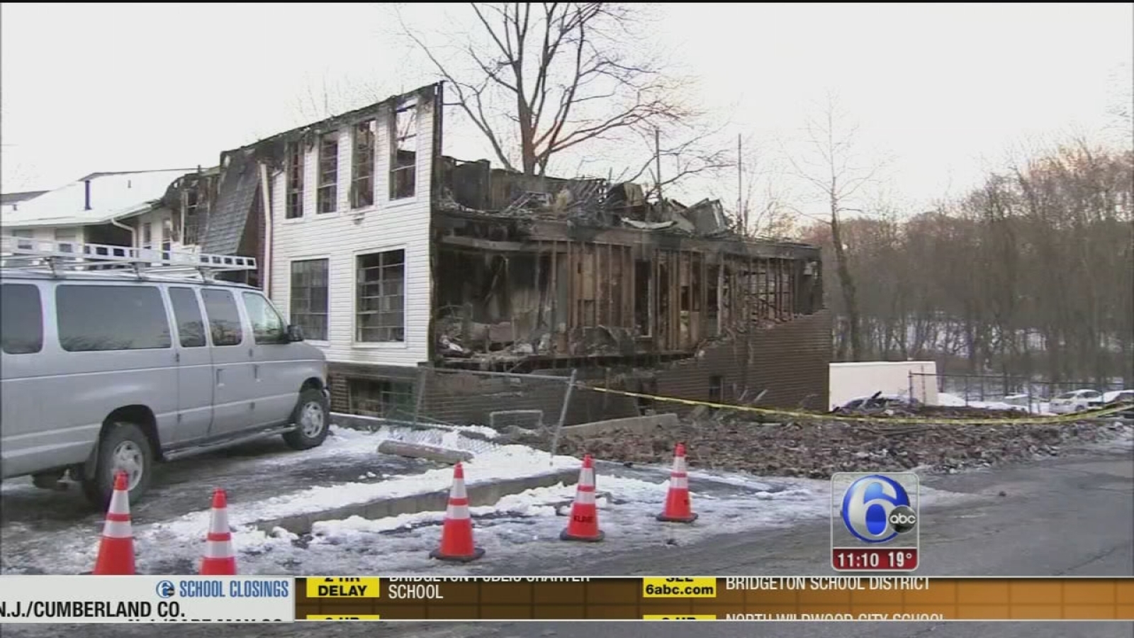 Dozens displaced after 3alarm apartment fire in Gloucester Township