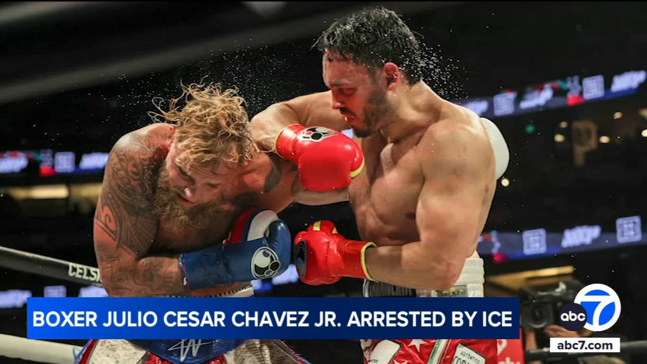 ICE arrests boxer Julio Cesar Chavez Jr. for alleged cartel ties