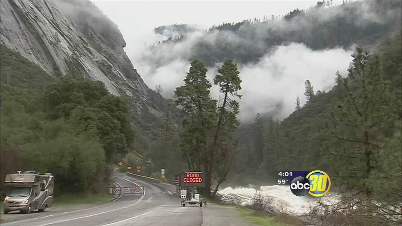 Yosemite National Park officials say storm damage was minimal despite road closures