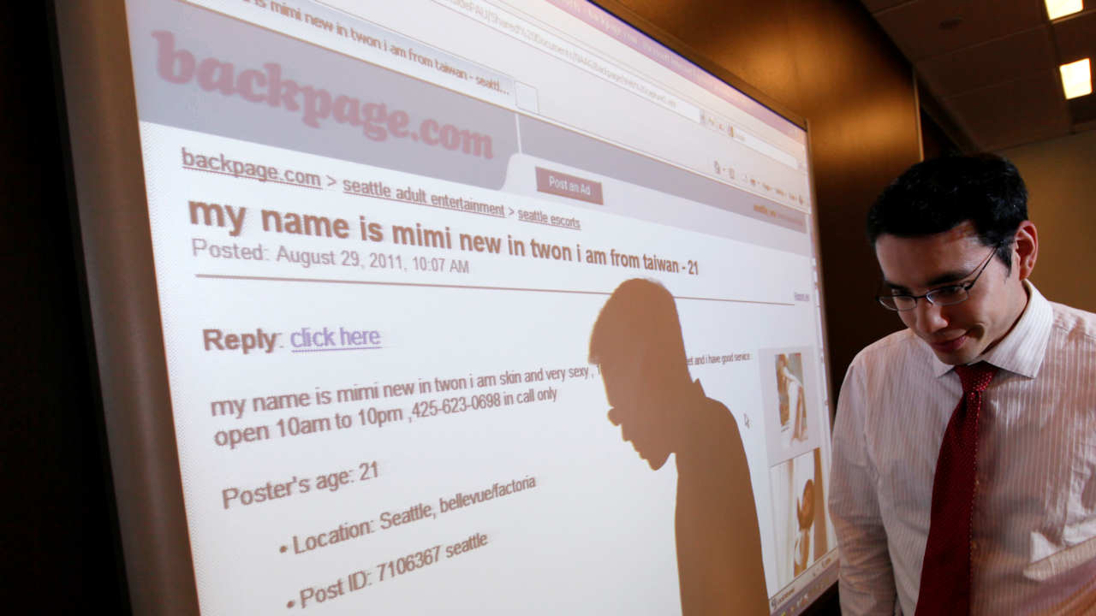 Backpage removes adult content due to 'unconstitutional government
