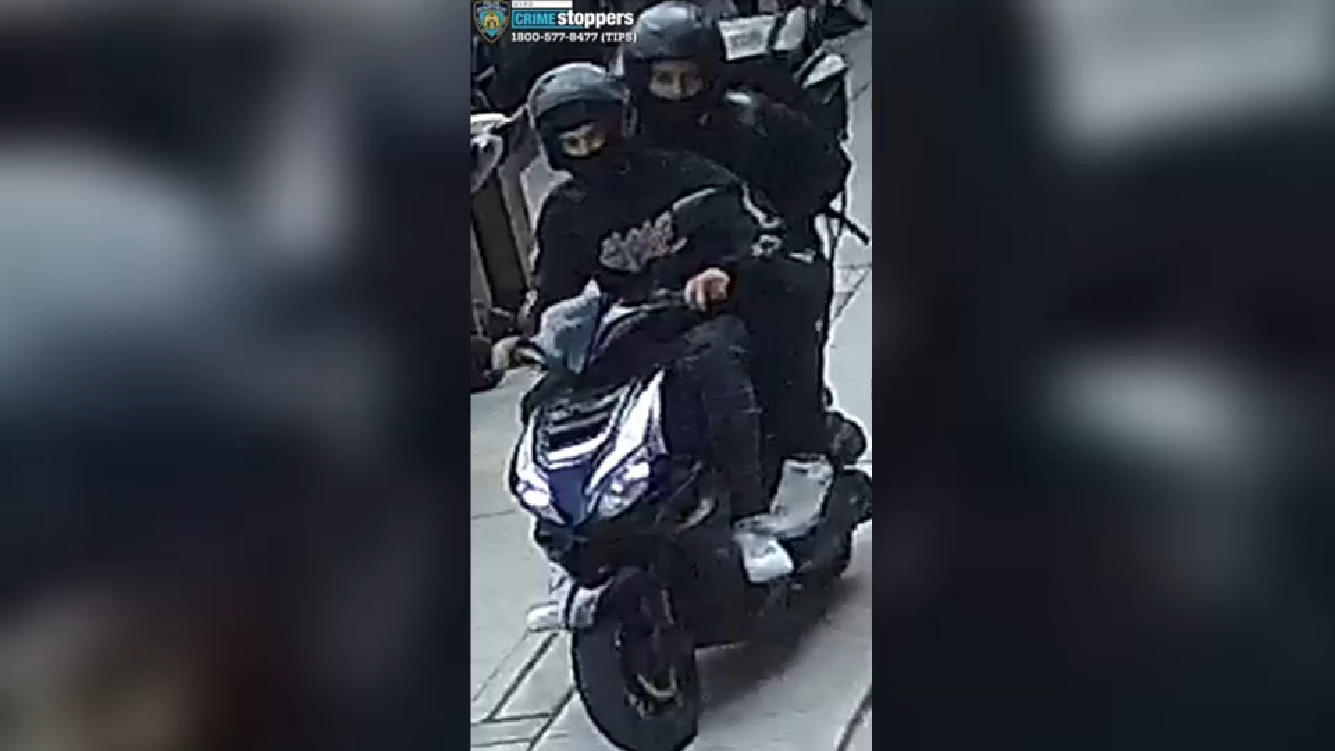 NYPD warns of string of jewelry robberies by suspects on scooters