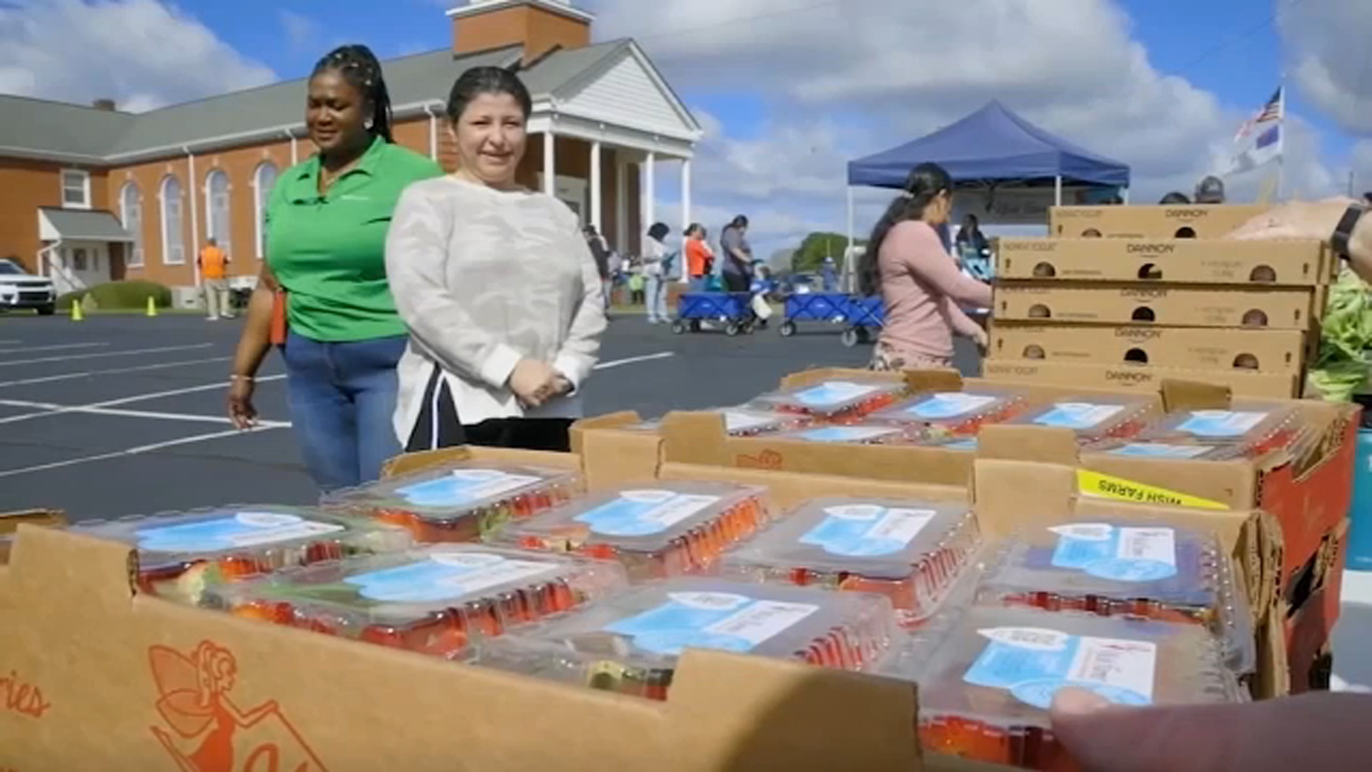 Food banks brace for effects of Trump's spending bill
