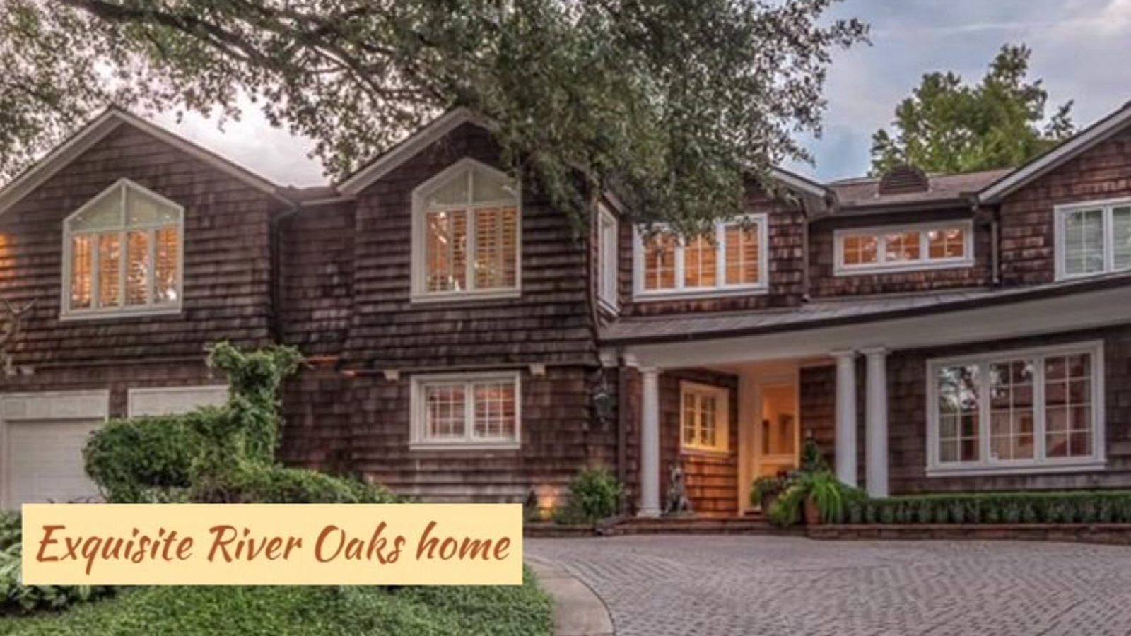 Beautiful River Oaks cottage on lush bayou landscape hits the market