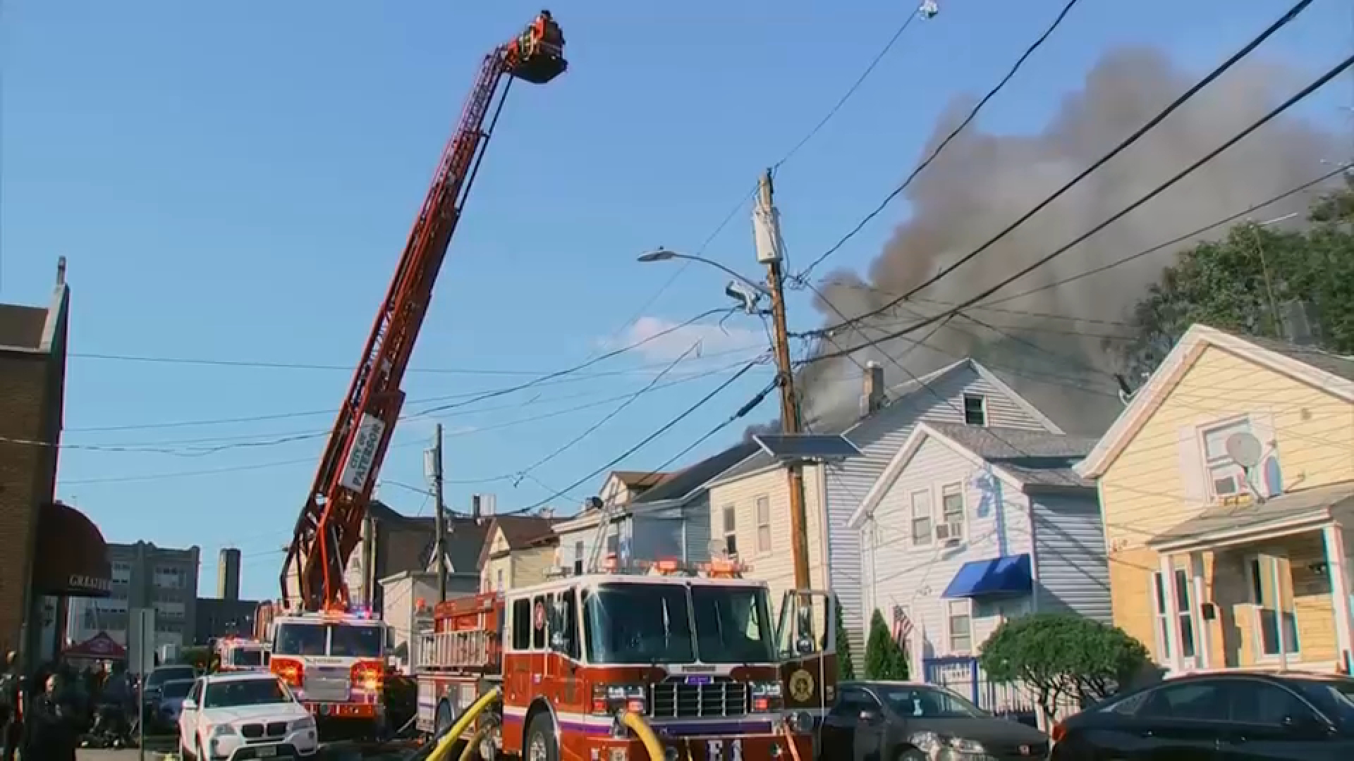 Paterson, NJ fire destroys several homes