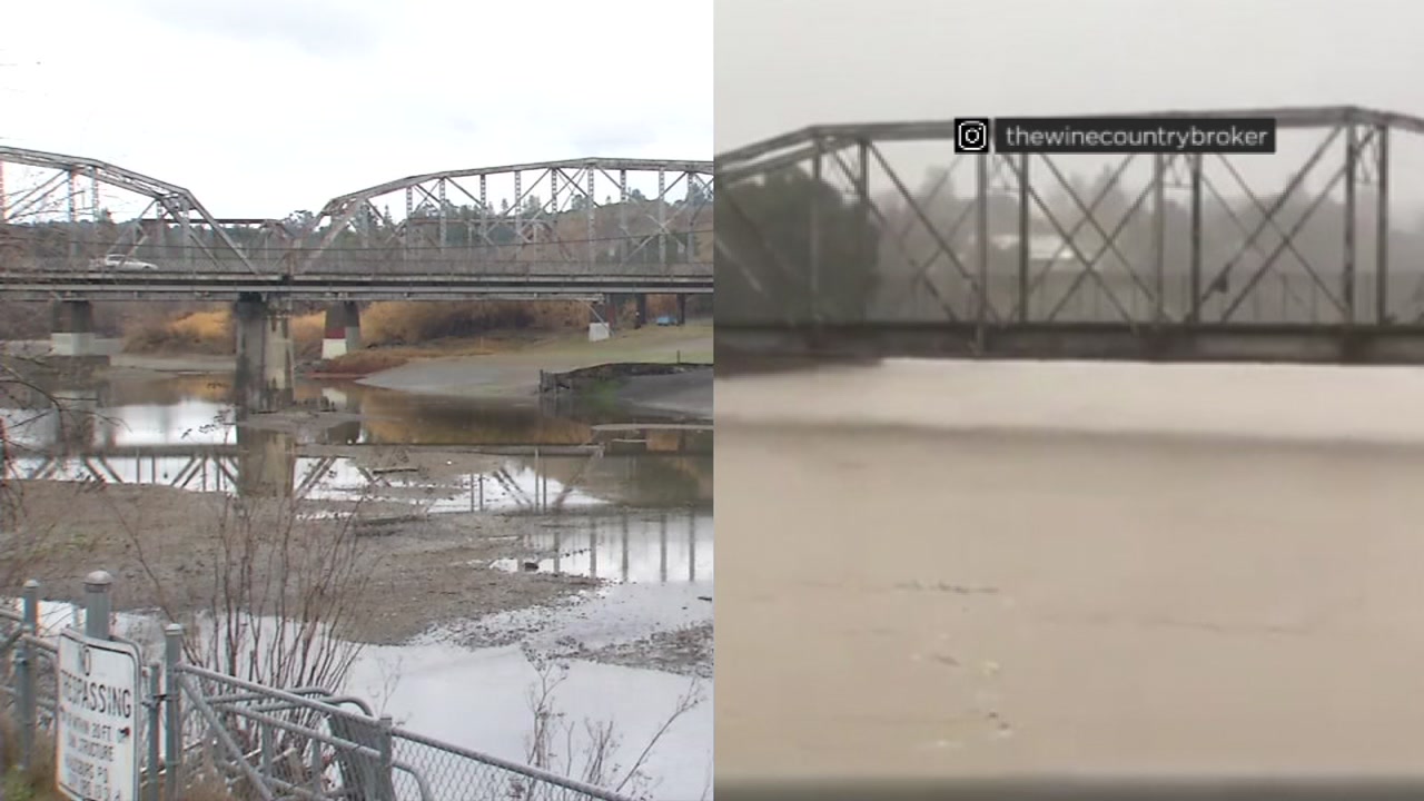 BEFORE & AFTER: Dramatic water pictures following recent storms