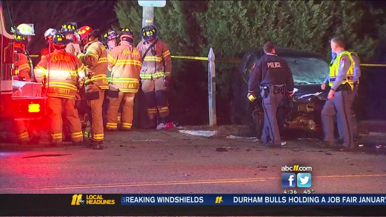 Police 1 killed in Raleigh car crash ABC11 RaleighDurham
