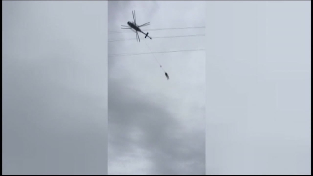 Dramatic helicopter rescue just part of Russian River flood struggles