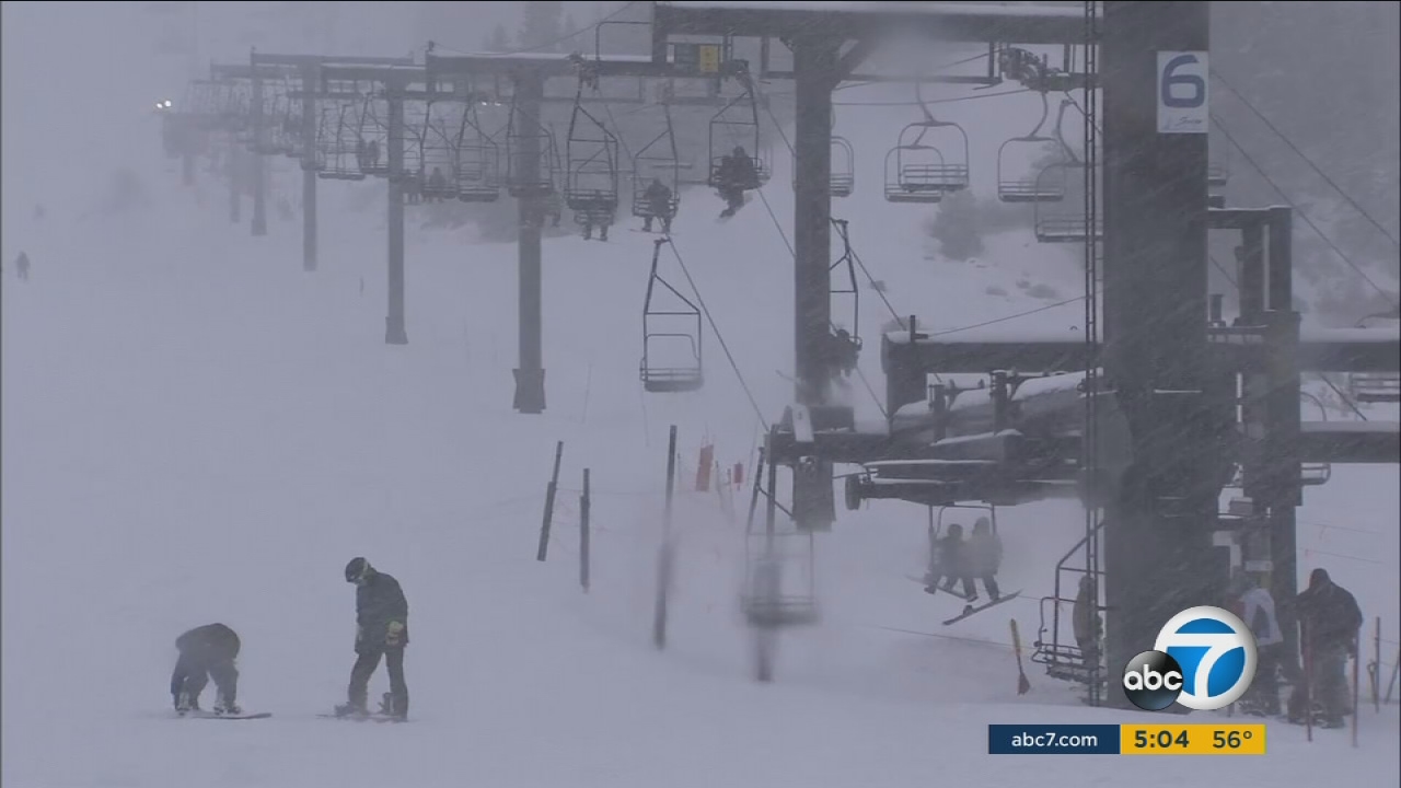Winter storm could bring more than foot of snow to SoCal mountains ...