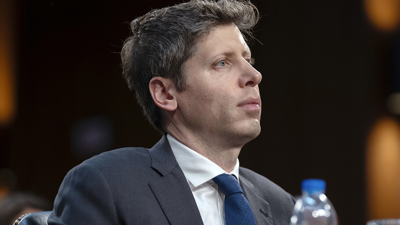 Sam Altman, Co-Founder and Chief Executive Officer, OpenAI, testifies before a Senate Committee on Commerce, Science, and Transportation hearing on Capitol Hill in Washington Thursday, May 8, 2025. 