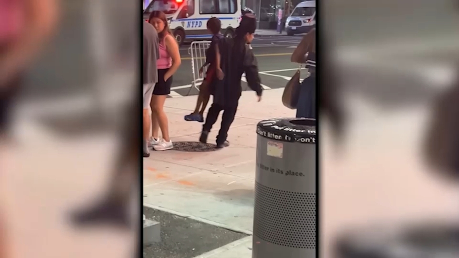 Alleged attempted kidnapper on Coney Island street throws 6-year-old as  parents chase him down - ABC7 New York, image size:1600x900