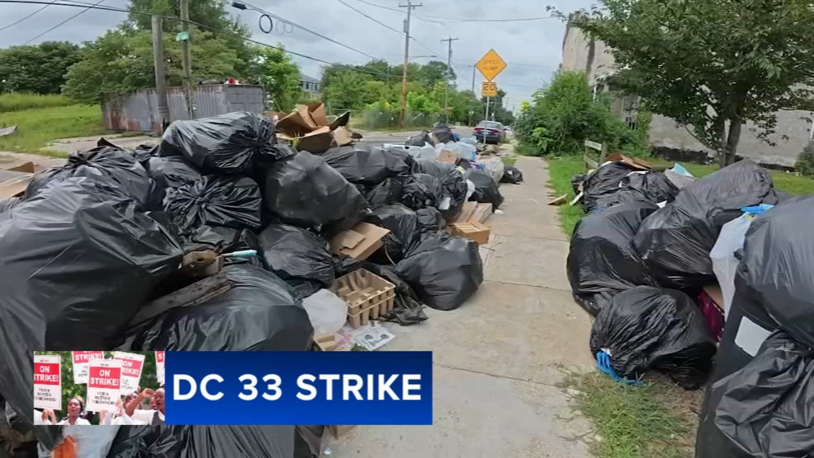 Trash piles can potentially cause physical or mental health issues ...