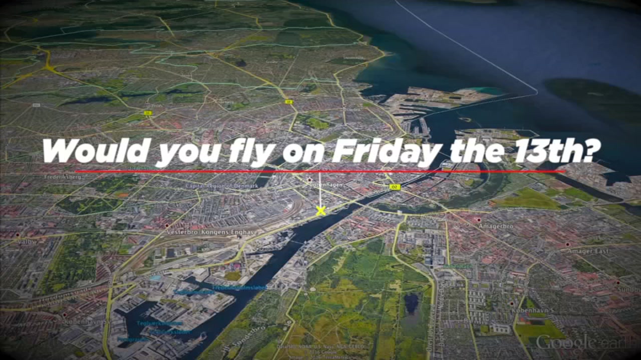 Finnair Flight 666 lands in Helsinki on Friday the 13th