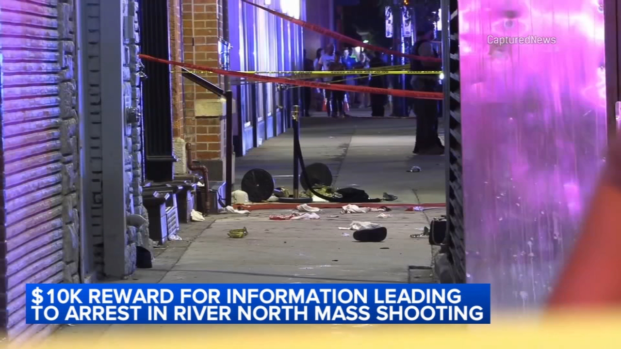 
$10K offered after 18 shot, 4 killed in River North mass shooting