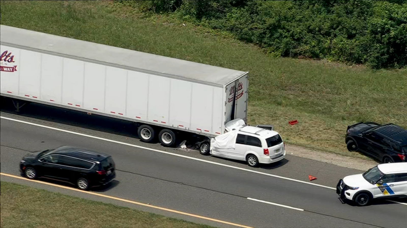 I-295 crash in Logan Township, Gloucester County leaves woman dead, 1 ...