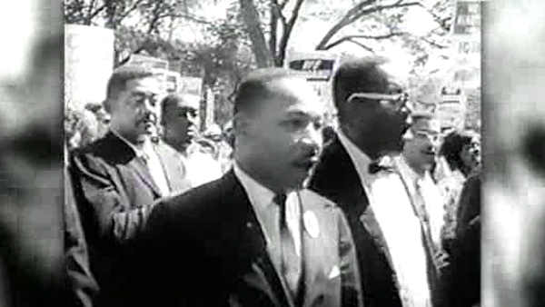People gather for events honoring civil rights leader, Martin Luther King Jr.
