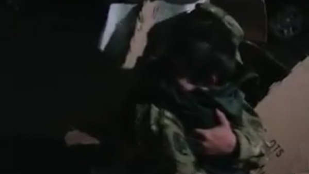 Soldier surprises son in Fayetteville