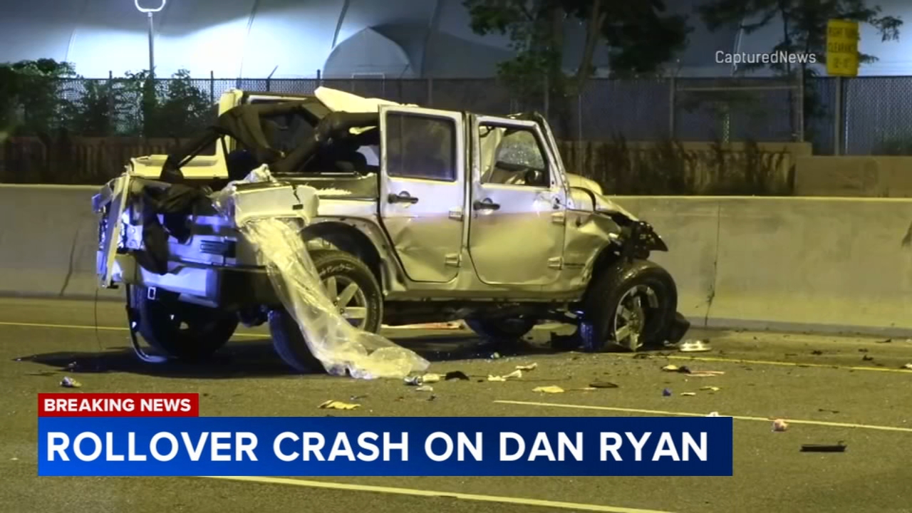 1 killed in rollover crash on Chinatown Feeder Ramp: ISP