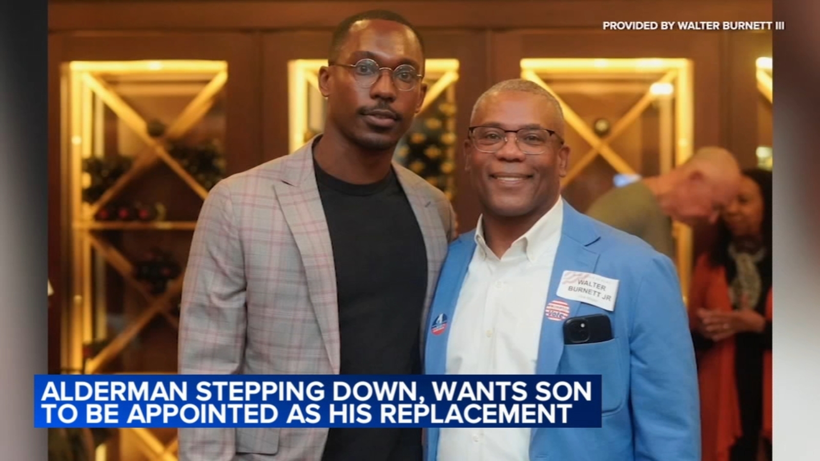Chicago Ald. Walter Burnett Jr. wants son to replace him after retirement, drawing criticism