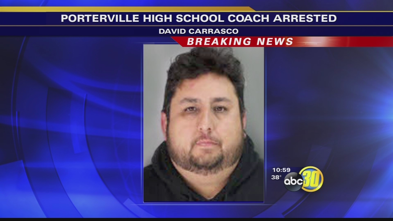 Porterville High School coach arrested for soliciting a minor