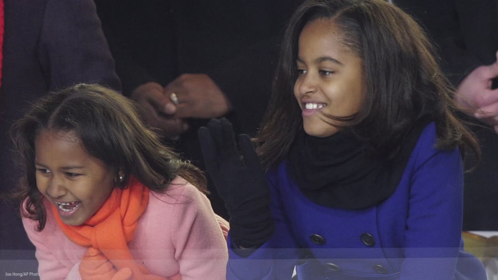 Sasha and Malia Obama through the years