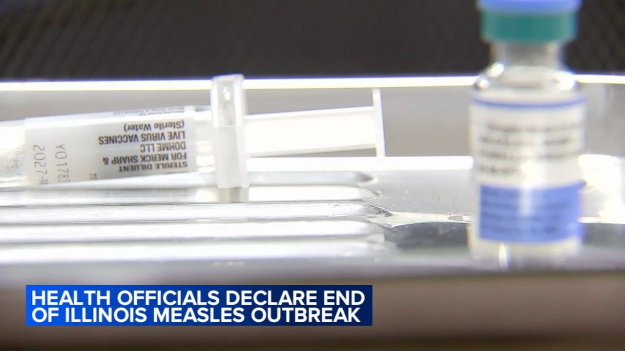 Health officials declare end of Illinois measles outbreak