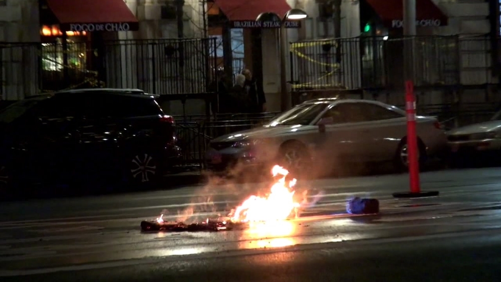 California man sets himself on fire at D.C. Trump hotel