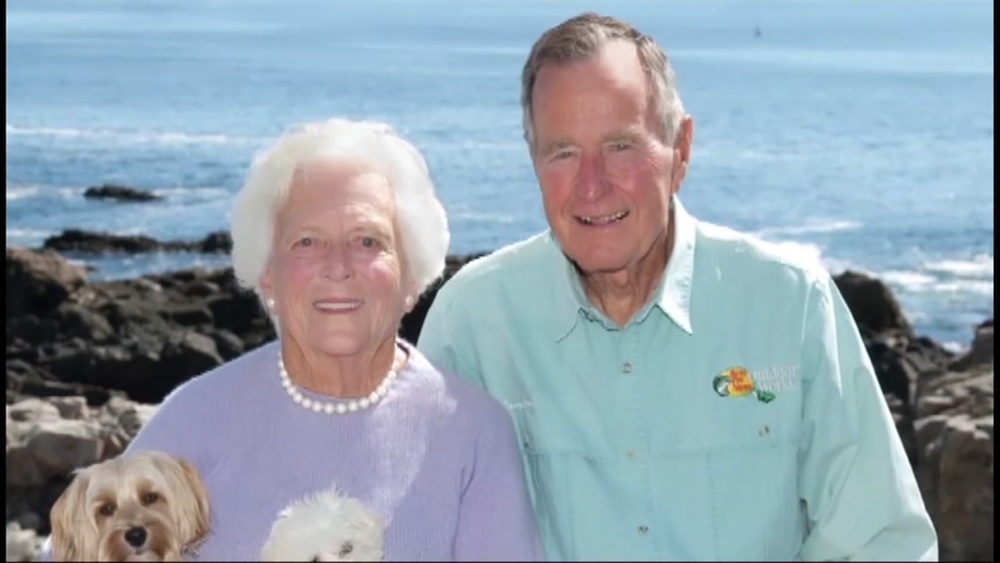 George H.W. and Barbara Bush hospitalized in Houston