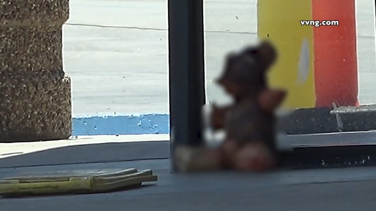 Horrifying teddy bear covered in apparent human remains found outside California convenience store