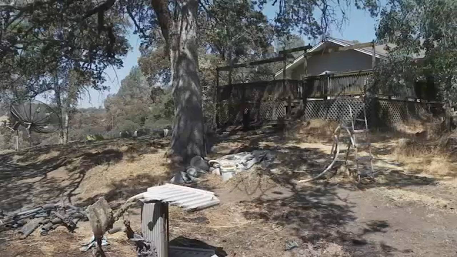 Coarsegold couple rebuilding after fire destroys farm, kills beloved dog