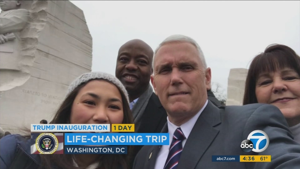 LA students in DC to see history made