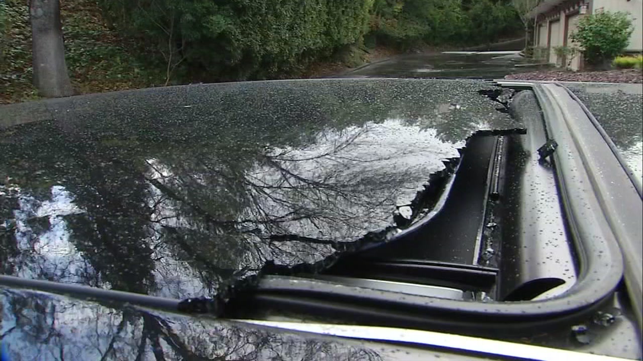 CHP warns East Bay drivers after rocks thrown from Highway 24 overpass