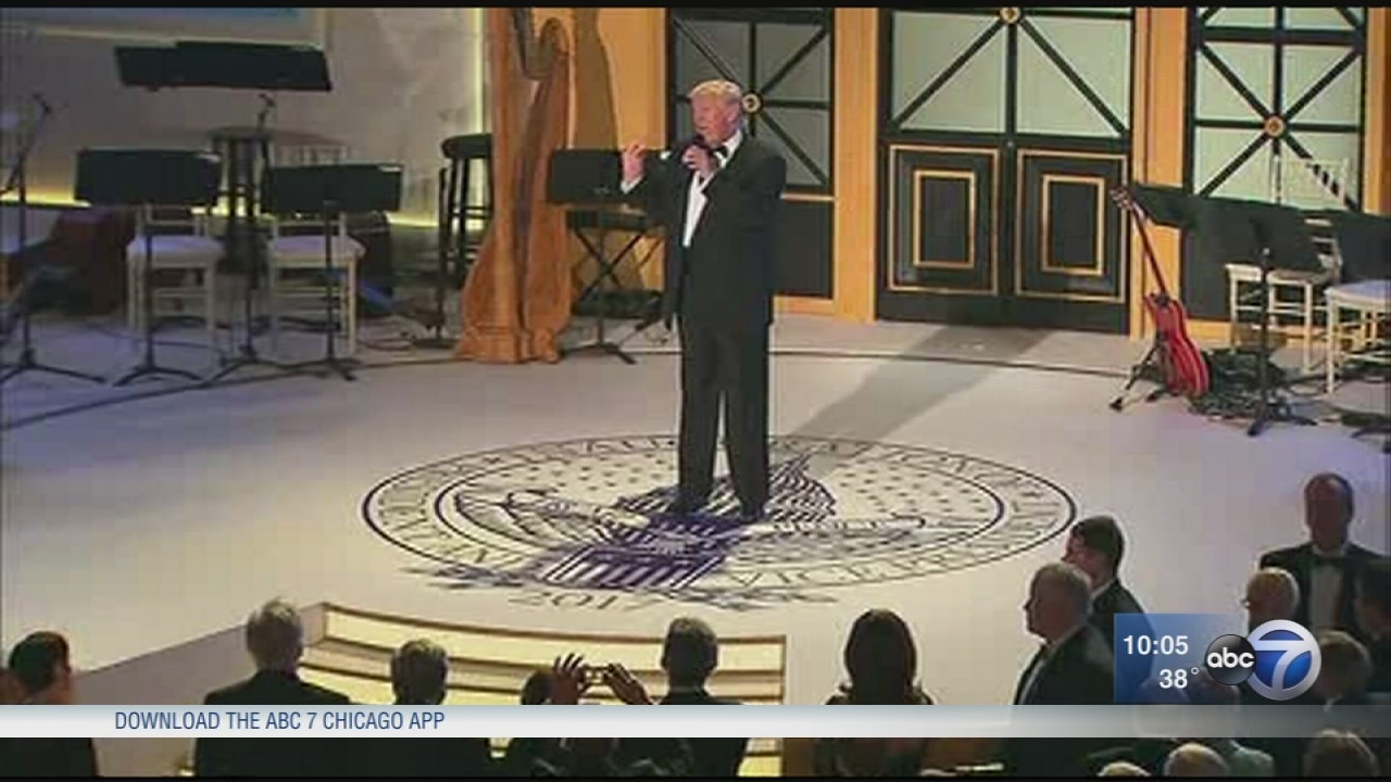 Donald Trump attends pre-inaugural events in Washington