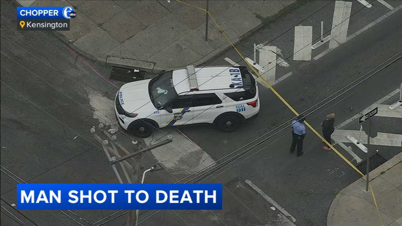Man shot, killed in Philadelphia's Kensington section