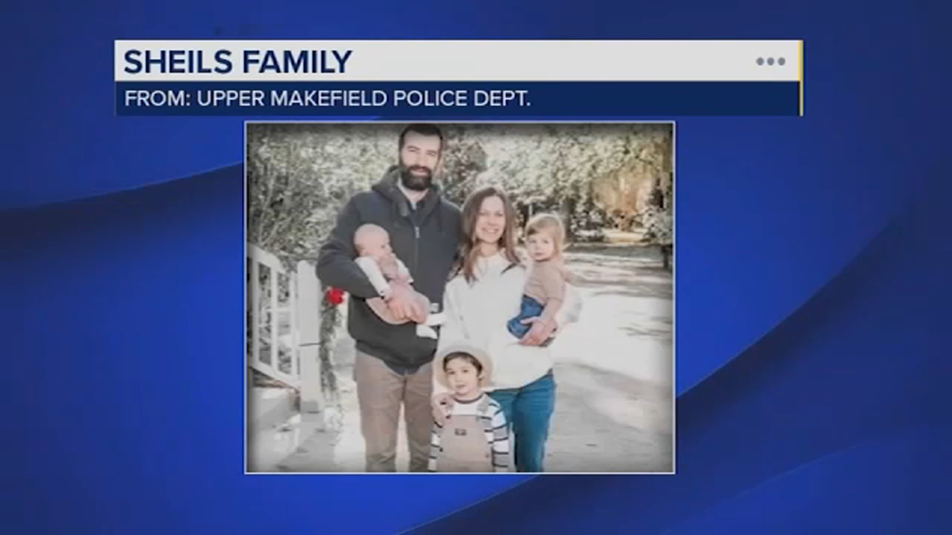 Katie Seley, 2-year-old Mattie Sheils and Conrad Sheils