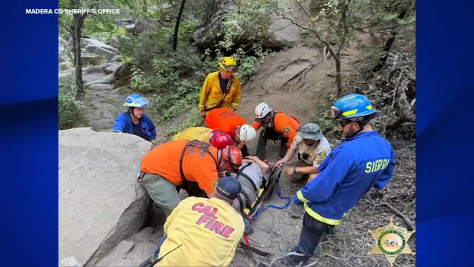 Woman airlifted after injury on Lewis Creek Trail near Oakhurst