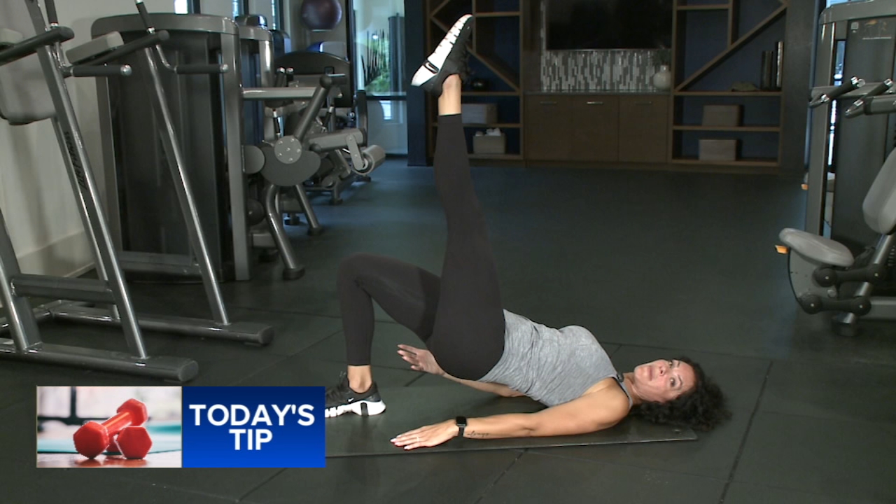 Fitness tip: Single leg bridge