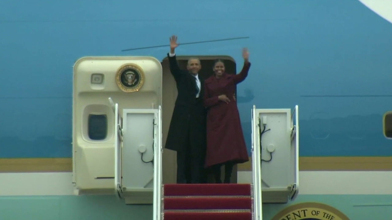 Obamas vacationing in Palm Springs