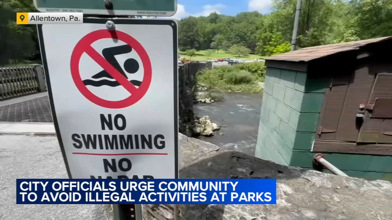 City leaders in Allentown and Reading urge community to avoid illegal activities at parks