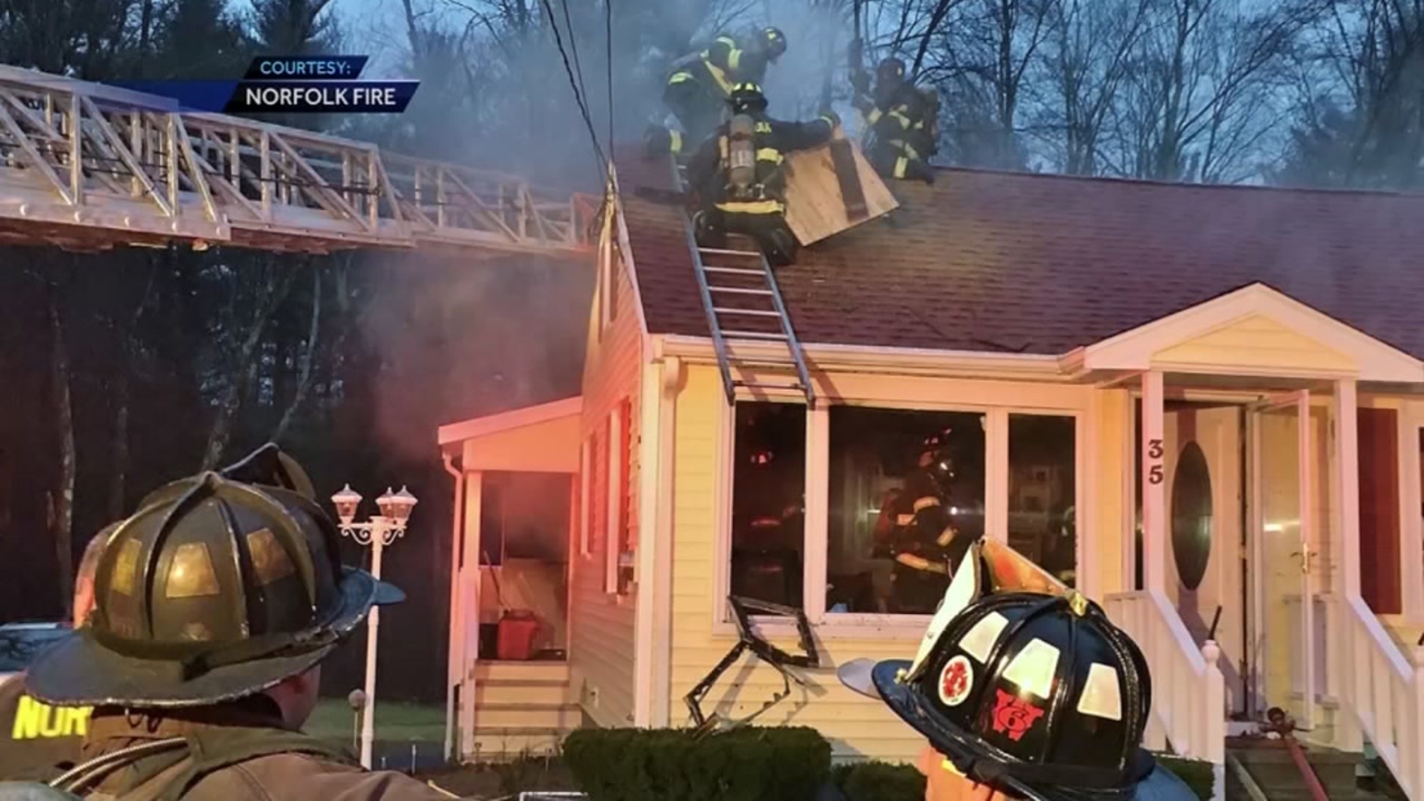 Man swung ax at wife, sets home on fire - ABC13 Houston