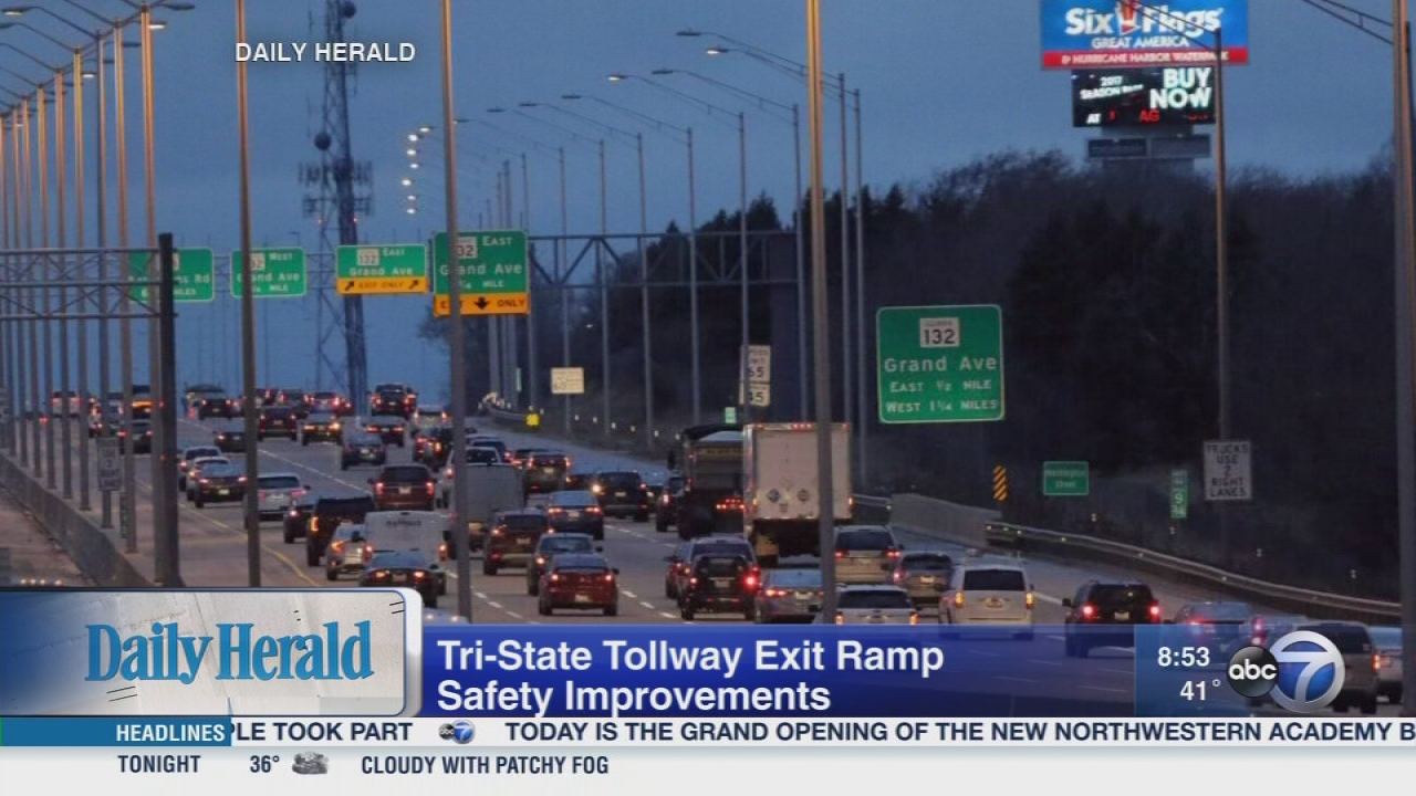 Daily Herald: Improving safety on Tri-State Tollway exits