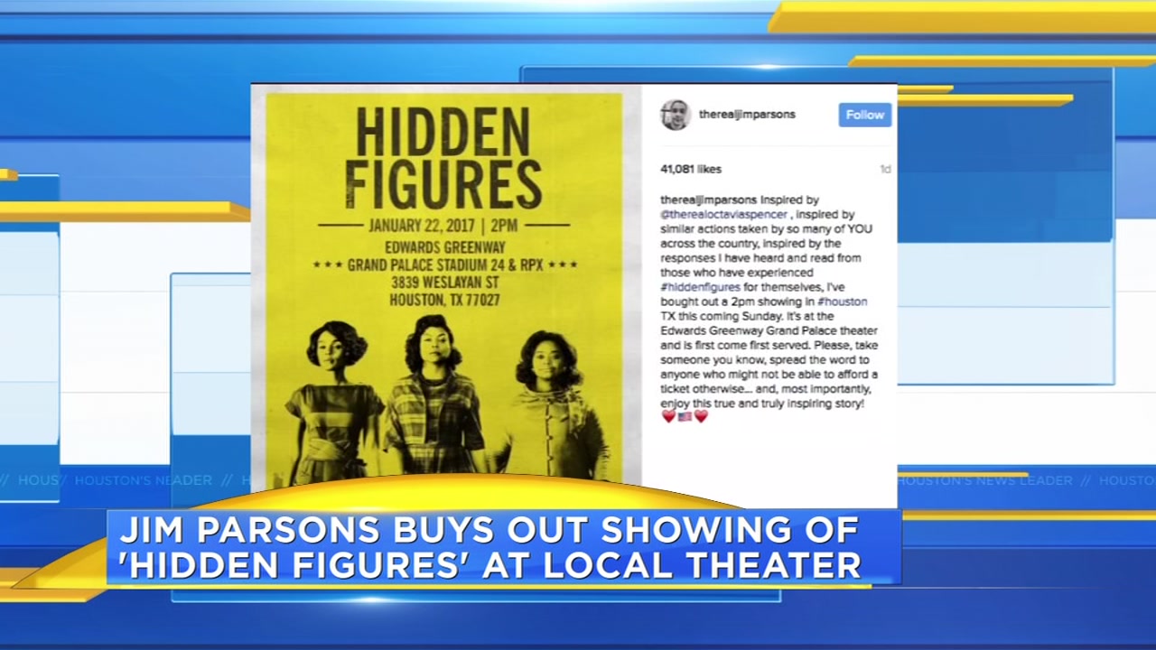 Jim Parson buys out theatre